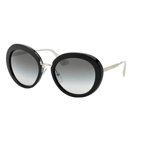 prada pr 16qs 1ab-0a7|Prada PR 16QS CINEMA 1AB0A7 Sunglasses in Black.